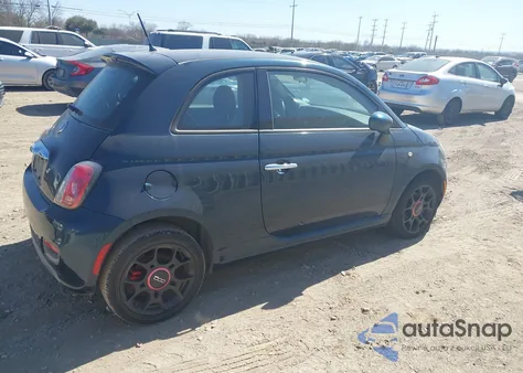 2015 Fiat 500 Sport z USA, uszkodzony, nr VIN 3C3CFFBR4FT696145